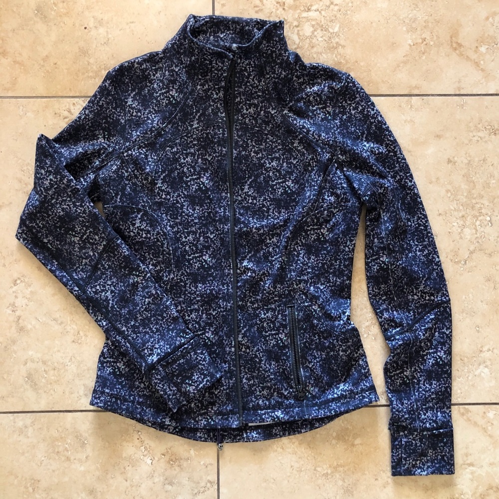 Lululemon Define jacket sz 8, RARE pattern! EUC